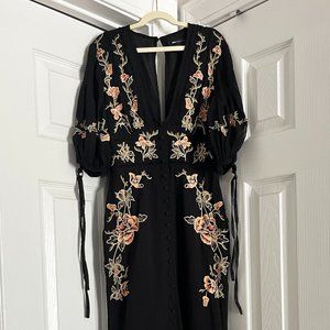 ASOS Embroidered Tea Dress